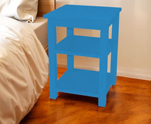 Load image into Gallery viewer, 28" Solid Wood Nightstand - Blue
