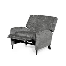 Load image into Gallery viewer, Oversized Textured Fabric Pushback Recliner
