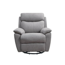 Load image into Gallery viewer, Fabric Power Recliner With USB - Light Gray
