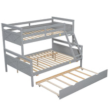 Load image into Gallery viewer, Bunk Bed With Ladder And Safety Guardrail
