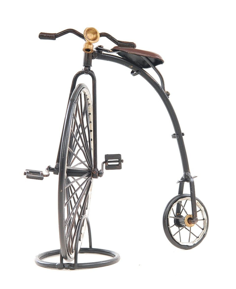 c1870 High Wheeler Bicycle Sculpture - Gray