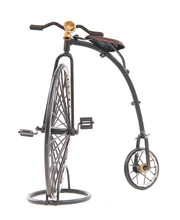 Load image into Gallery viewer, c1870 High Wheeler Bicycle Sculpture - Gray
