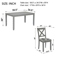 Load image into Gallery viewer, Kitchen Dining Set, Rectangular Dining Table
