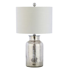 Load image into Gallery viewer, 25" Novelty Table Lamp With Drum Shade - Silver
