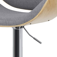 Load image into Gallery viewer, Marana - Handcrafted Bentwood Adjustable Swivel Bar Stool
