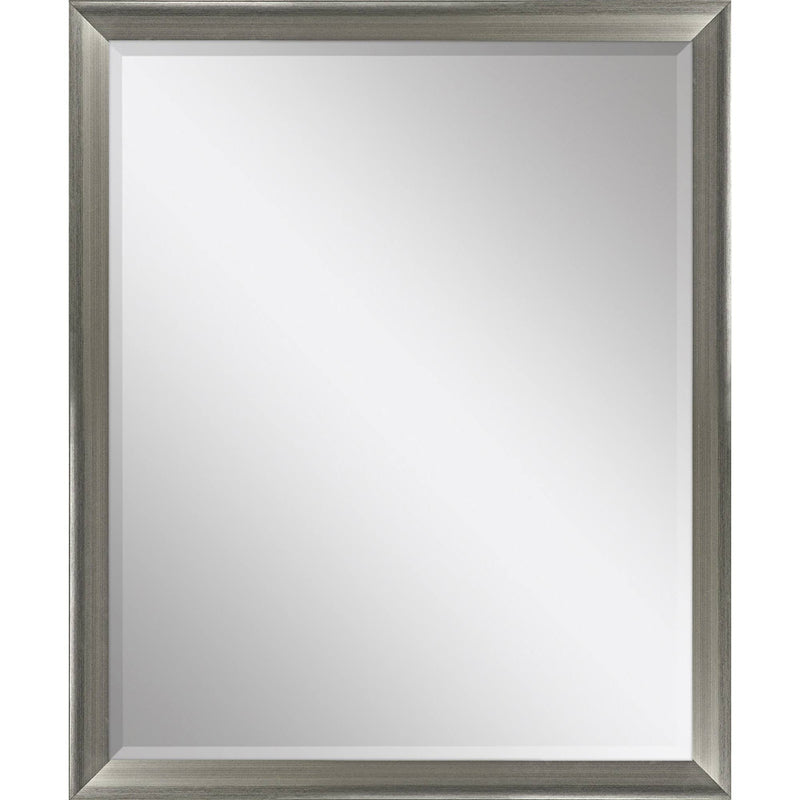44" Framed Accent Mirror - White