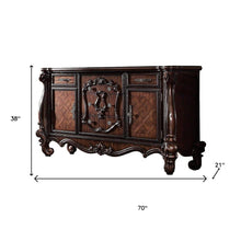 Load image into Gallery viewer, Solid Wood Five Drawer Combo Dresser - Cherry Oak
