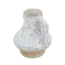 Load image into Gallery viewer, Round Jug Vase - Sand / White
