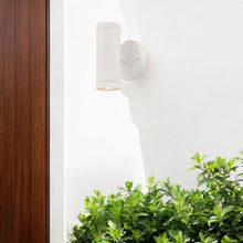 Load image into Gallery viewer, LED Two Light Can Shape Wall Sconce - White
