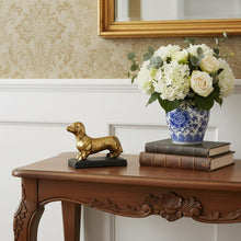 Load image into Gallery viewer, Dog Hand Painted Figurine - Gold

