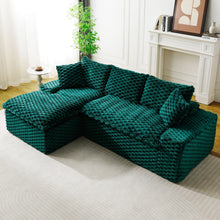 Load image into Gallery viewer, Modular Sofa, Convertible Twin Seat With Chaise Lounge
