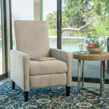 Load image into Gallery viewer, Minimalist Design Fabric Push Back Chair
