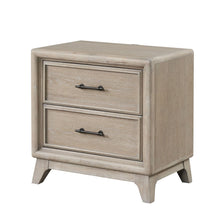 Load image into Gallery viewer, 1 Piece Nightstand With Angled Feet, Dovetail Drawers, Bedroom Furniture - Oak
