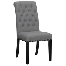 Load image into Gallery viewer, Tufted Rolled Backrest Side Chairs (Set of 2)
