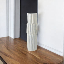 Load image into Gallery viewer, Abstract Cylinder Table Vase (397584) - Gray
