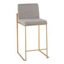 Load image into Gallery viewer, Fuji - Contemporary High Back Stylish Counter Stool

