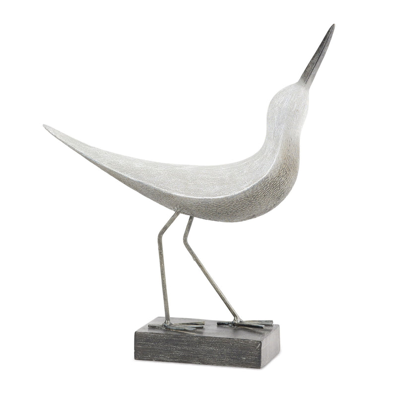 Poly Bird Figurine (Set of 2) - White