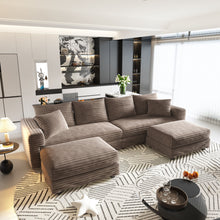 Load image into Gallery viewer, Modern Comfy Upholstered Sofa Cloud Couch &amp; Deep Seat Couches
