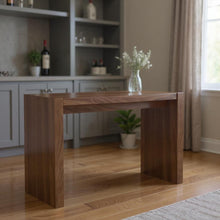 Load image into Gallery viewer, 60" Wood Recgular Bar Table - Brown
