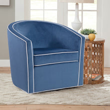 Load image into Gallery viewer, Kendall - Swivel Chair With Barrel Back Design
