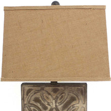 Load image into Gallery viewer, Vintage With Khaki Linen Shade Table Lamp - Brown
