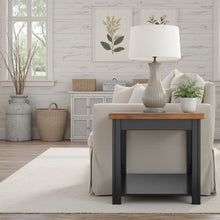 Load image into Gallery viewer, Side Table - Black / Whiskey
