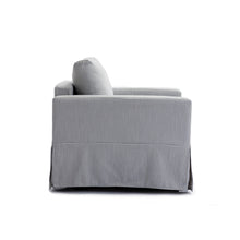 Load image into Gallery viewer, 3 Seat Module Sectional Sofa Couch With 1 Ottoman,Seat Cushion and Back Cushion Removable and Washable,Light Grey
