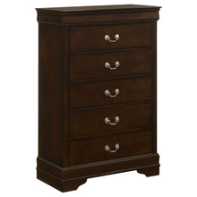 Load image into Gallery viewer, Janson - 5 Drawer Bedroom Chest - Cappuccino
