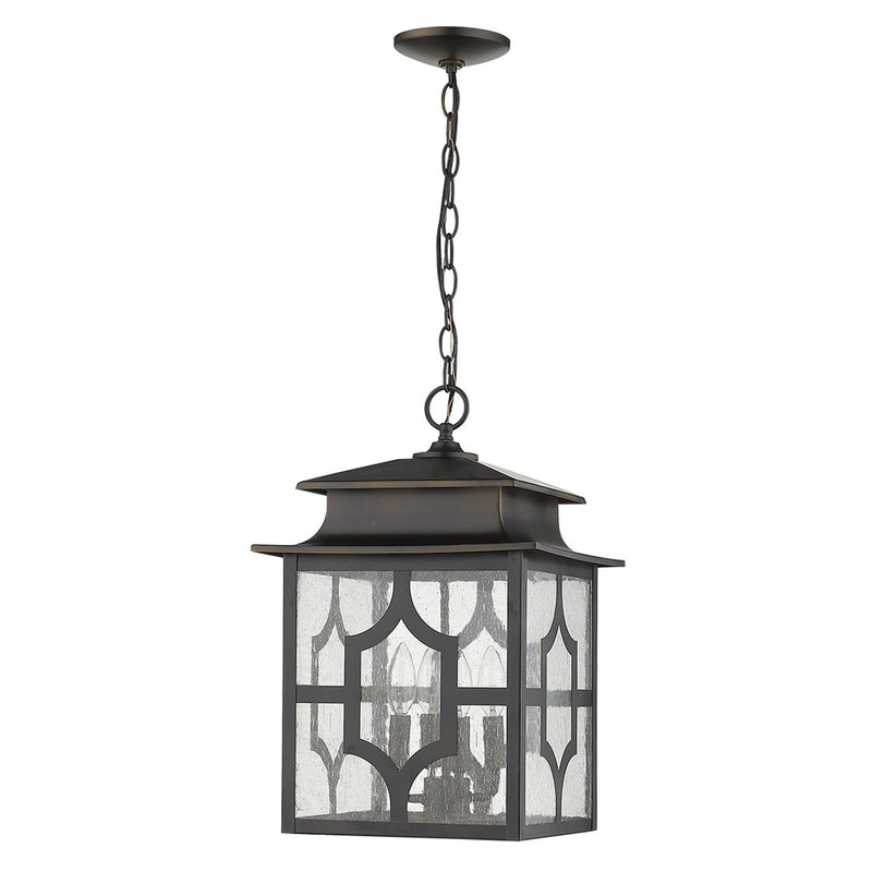 Calvert 4-Light Hanging Lantern - Oil-Rubbed Bronze