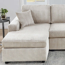 Load image into Gallery viewer, Modern Design Sectional Set With Right And Left Arm Chaise
