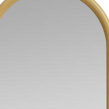 Load image into Gallery viewer, 64" Solid Wood Arch Leaning Framed Full Length Mirror - Natural
