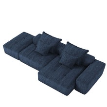 Load image into Gallery viewer, Modern Oversized Diy Combination Modular Sectional Sofa With Pillows
