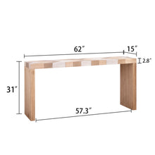 Load image into Gallery viewer, Console Table, Long Entryway Table - Multi
