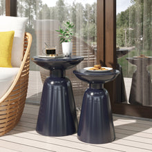 Load image into Gallery viewer, Serenita - Outdoor Side Tables With Flared Design (Set of 2)
