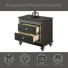 Load image into Gallery viewer, Kaitlyn - Nightstand, Elegant Design

