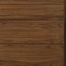 Load image into Gallery viewer, Wood Five Drawer Chest - Walnut
