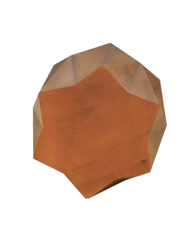 24" Solid Wood End Table - Brown