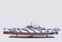 Load image into Gallery viewer, Hand Painted Sculpture - Gray / White
