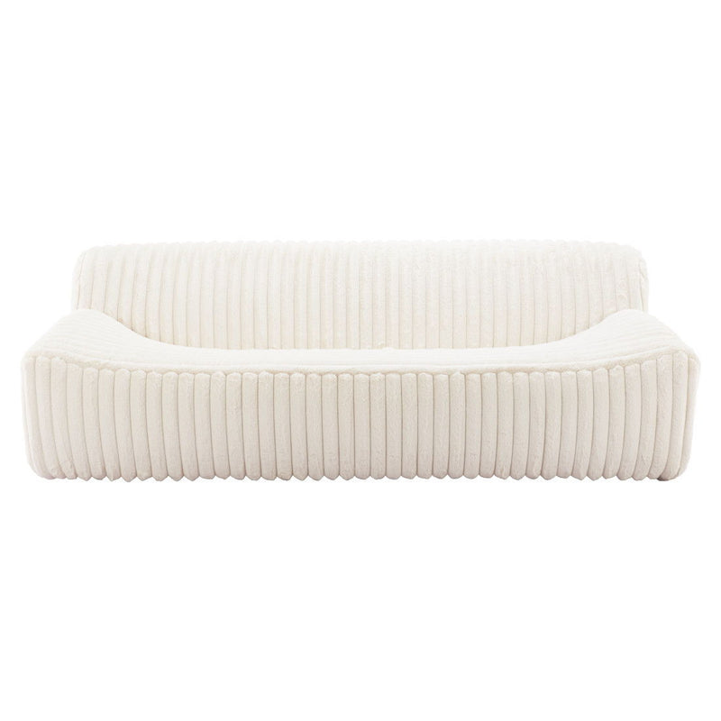 Manufactured Wood Sofa - Cream