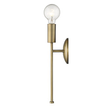 Load image into Gallery viewer, Dull Narrow Bulb Wall Light - Gold
