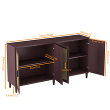 Load image into Gallery viewer, Buffet Cabinet With Adjustable Shelves For Kitchen
