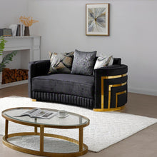 Load image into Gallery viewer, Soledad - Loveseat - Black
