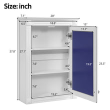 Load image into Gallery viewer, Wall Mounted Bathroom Storage Medicine Cabinet For Over Toilet With Mirror
