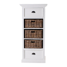 Load image into Gallery viewer, Two Drawer Storage Cabinet With Baskets - White
