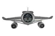 Load image into Gallery viewer, Silent Analog Exposed Gear Novelty Wall Clock - Silver / Silver
