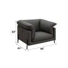 Load image into Gallery viewer, Tadi - Top Grain Leather Chair - Black
