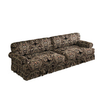 Load image into Gallery viewer, Luxuriously Comfortable Cloud Couch Sofa With Elegant Rolled Arms &amp; Pleated Skirt Design
