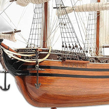 Load image into Gallery viewer, Boat Hand Painted Sculpture (364383) - Brown
