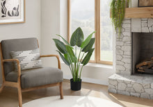 Load image into Gallery viewer, 37" Tall, Artificial Plant, Aureum Tree, Indoor, Faux, Fake, Floor, Greenery, Potted, Real Touch, Decorative - Green / Black
