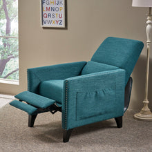 Load image into Gallery viewer, Kiersten - Contemporary Fabric Pushback Recliner
